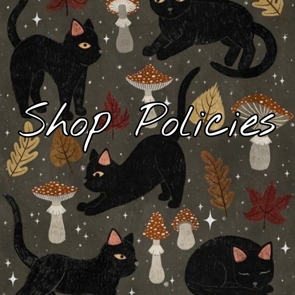 Shop Policies - Please do not purchase this listing.